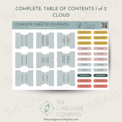 Complete Edition: Table of Contents Tabs