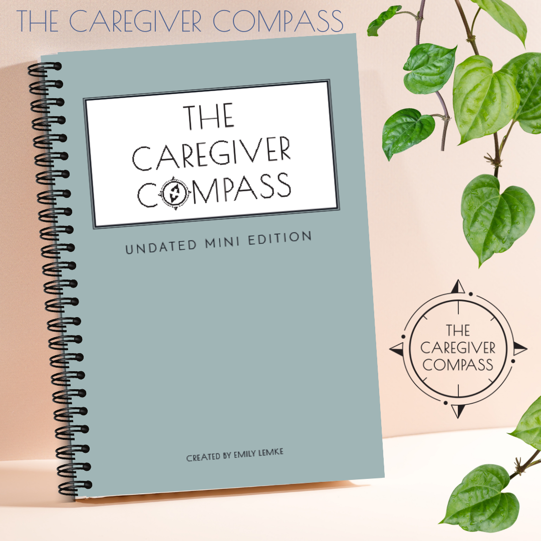 The Caregiver Compass 12-Month (Undated) Mini Edition, A5 Size, Spiralbound