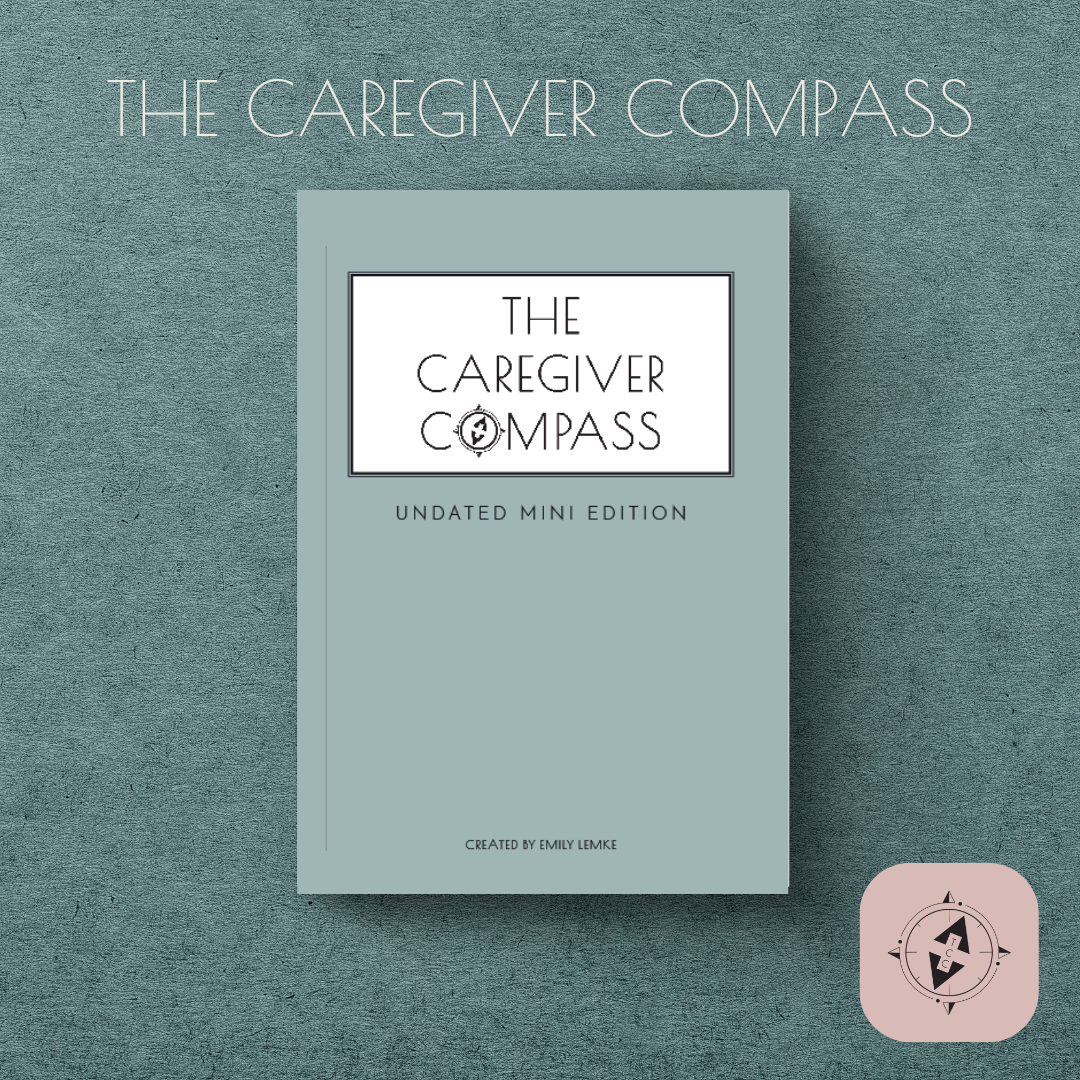 The Caregiver Compass 12-Month (Undated) Mini Edition, Desktop Size, Spiralbound